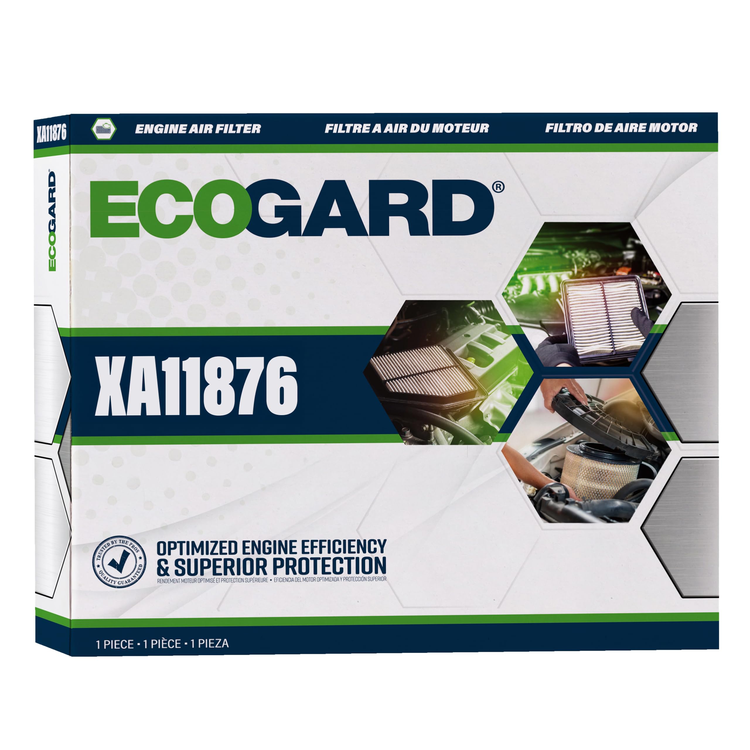 Amazon.com: ECOGARD XA11876 Premium Engine Air Filter Fits 2020
